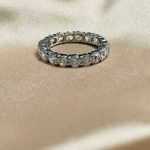 925 Sterling Silver 3.23tcw Wedding Band